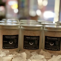 The Essential Oil Shoppe - Moon Magic Crystal Infused Bath Bombs