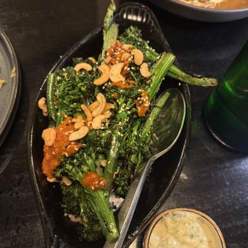 Eloise Restaurant and Bar - grilled broccolini - Cocktail Bars Near Me - Wayzata, Minnesota