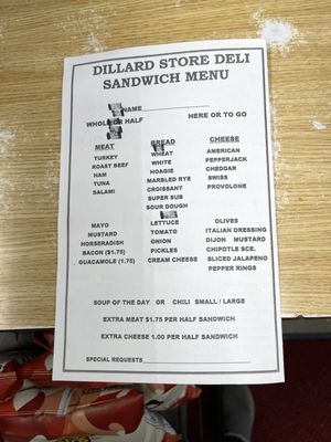 Menu photo 3 Dillard Store and Deli Winston, OR Menu photo 3 Dillard Store and Deli Winston, OR