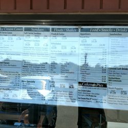 Kims Kreamery - Menu