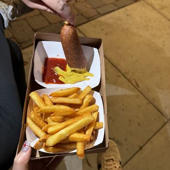Jane's Corndogs - Fries and corn dog - Fast Food Near Me - Seal Beach, California