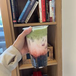Strawberry Matcha Dalgona Strawberry Matcha Dalgona