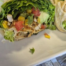 West Coast Salad as a wrap