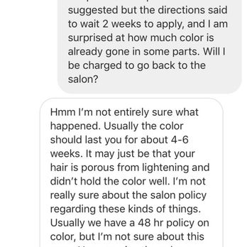 Miva Salon - My stylist telling me it should last at least 4 weeks, it lasted one! - Hair Salons Near Me - Hayward, California Miva Salon - My stylist telling me it should last at least 4 weeks, it lasted one! - Hair Salons Near Me - Hayward, California