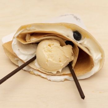 Sia Crêperia - Almond Joy Crepe - Creperies Near Me - Albany, New York