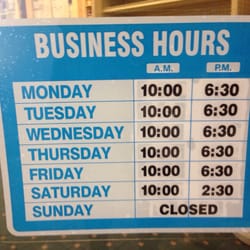 Business hours