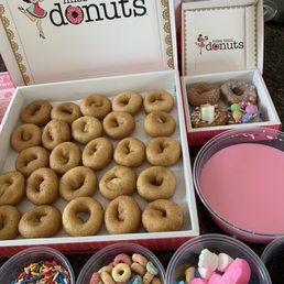 a variety of doughnuts a variety of doughnuts