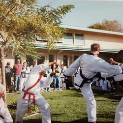 Glendora Korean Karate Center - Multiple Break Lomita Park Demo