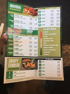 Menu photo 2 Wingstop Forestville, MD