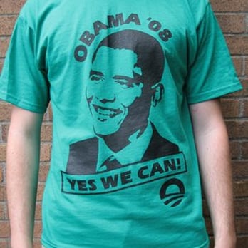 Academy Printwear - Obama 08 T-Shirt - Graphic Design Near Me - Hamden, Connecticut Academy Printwear - Obama 08 T-Shirt - Graphic Design Near Me - Hamden, Connecticut