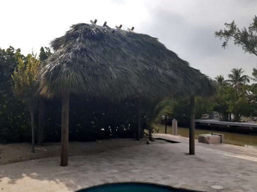 Slide of JM Tiki huts