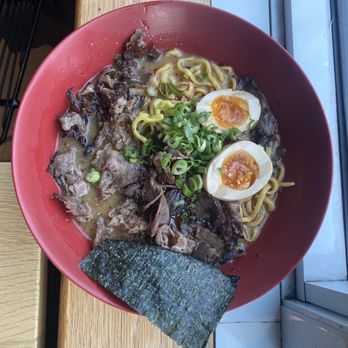 EJJI - Spicy Miso Charred Pit Beef Ramen - Ramen Near Me - Baltimore, Maryland