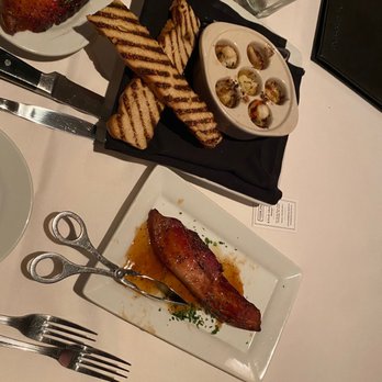 Hyde Park Prime Steakhouse - Duroc Thick Cut Bacon & Lobster "Escargot Style" - Steakhouses Near Me - Pittsburgh, Pennsylvania Hyde Park Prime Steakhouse - Duroc Thick Cut Bacon & Lobster "Escargot Style" - Steakhouses Near Me - Pittsburgh, Pennsylvania