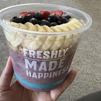Nekter Juice Bar - Acai Banana Berry Bowl - Juice Bars & Smoothies Near Me - Elk Grove, California