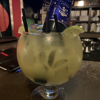 Benihana - Encino - Pineapple margarita with sparking sake - Sushi Bars Near Me - Encino, California