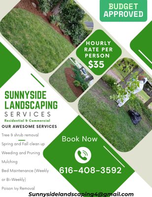 Boost your curb appeal - Clean beds. Happy Plants. Beautiful yard. Call us today!