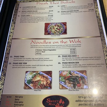Sweet Rice - Thai Near Me - Oak Harbor, Washington