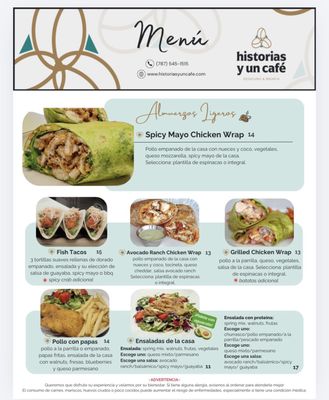 Menu photo 2 Historias y Un Cafe Bayamón, PR Menu photo 2 Historias y Un Cafe Bayamón, PR