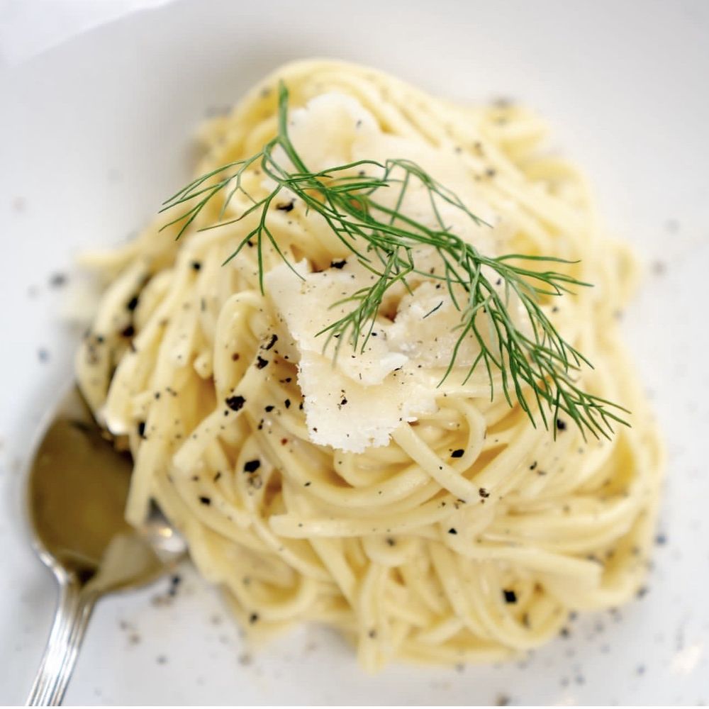 Food from Calandra's Italian Village