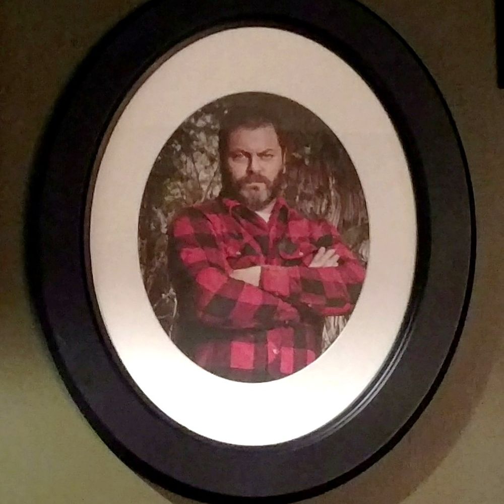 Lazy Bear - Ron Swanson is watching you pee. - New American Near Me - San Francisco, California Lazy Bear - Ron Swanson is watching you pee. - New American Near Me - San Francisco, California