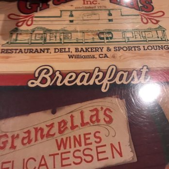 Granzella's Restaurant - Italian Near Me - Williams, California