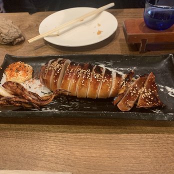 Kiraku - Grilled squid - Tapas/Small Plates Near Me - Berkeley, California Kiraku - Grilled squid - Tapas/Small Plates Near Me - Berkeley, California