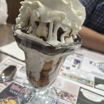 Pinecroft Dairy and Restaurant - Sundae looked better than it tasted- whipped cream was amazing. - Ice Cream & Frozen Yogurt Near Me - West Boylston, Massachusetts