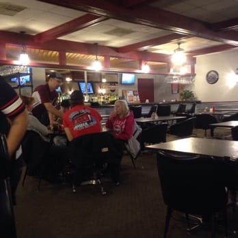 Charmont Lanes - Dining room. Good food, awkward seating. - American Near Me - Cass City, Michigan