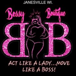 Bossy Boutique - This is the Bossy Boutique logo and motto