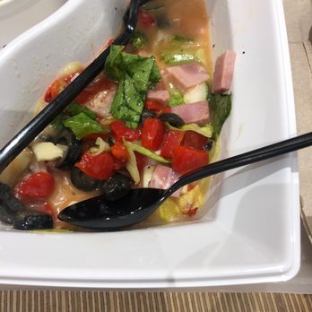 Saladworks - a bowl of soup and a spoon - Vegetarian Near Me - Wayne, New Jersey