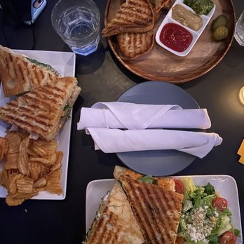 Postino East - Vegetarian Panini Chicken and Mozzarella Panini The Grilled Cheesy - Wine Bars Near Me - Gilbert, Arizona Postino East - Vegetarian Panini Chicken and Mozzarella Panini The Grilled Cheesy - Wine Bars Near Me - Gilbert, Arizona