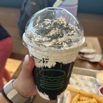 Shake Shack - Black sesame coconut custard shake - Burgers Near Me - Toronto, Ontario Shake Shack - Black sesame coconut custard shake - Burgers Near Me - Toronto, Ontario