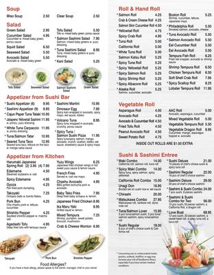 Menu photo 6 Matsukawa Sushi & Ramen St. Augustine, FL Menu photo 6 Matsukawa Sushi & Ramen St. Augustine, FL