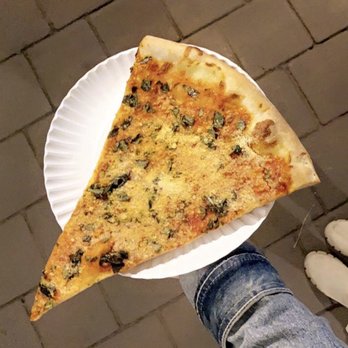 Stella's 24 Hour Eatery - Nice variety of large slices, lots a of options to grab and go with! - Pizza Near Me - Jersey City, New Jersey