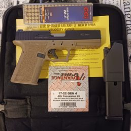 Glock 17 Gen 4 AAI. .22LR
Conversion Kit. Glock 17 Gen 4 AAI. .22LR
Conversion Kit.