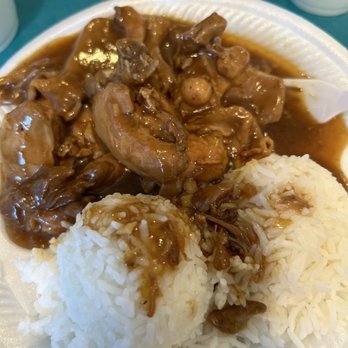 Manila Grille - One item combo of rice and chicken adobo - Filipino Near Me - Buena Park, California Manila Grille - One item combo of rice and chicken adobo - Filipino Near Me - Buena Park, California