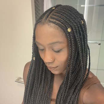 All Styles Braiding - Full look from front, down to my waist! - Hair Extensions Near Me - San Francisco, California