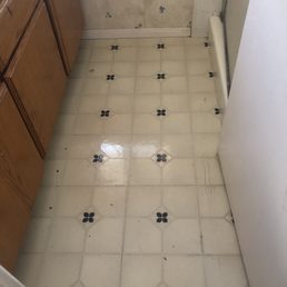 The floor had layers of hairspray, dirt, dust. Delsa has a before pic... The floor had layers of hairspray, dirt, dust. Delsa has a before pic...