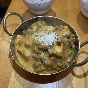 Namaste Café - Coconut Curry with Tofu, Mushroom and Green Peas - Indian Near Me - Minneapolis, Minnesota Namaste Café - Coconut Curry with Tofu, Mushroom and Green Peas - Indian Near Me - Minneapolis, Minnesota