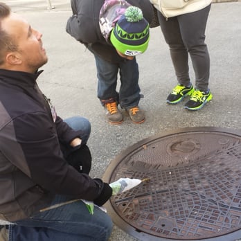 Seattle Free Walking Tours - Super cool manhole covers/city maps. Who would have ever noticed this?! - Walking Tours Near Me - Seattle, Washington Seattle Free Walking Tours - Super cool manhole covers/city maps. Who would have ever noticed this?! - Walking Tours Near Me - Seattle, Washington