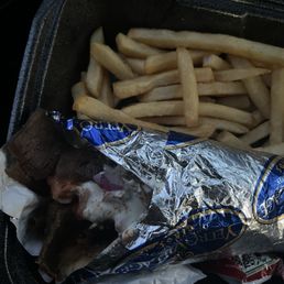Gyro with Fries