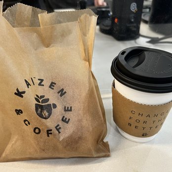 Kaizen & Coffee - Everything Croissant is in the bag with awesome coffee!! - Coffee & Tea Near Me - San Mateo, California