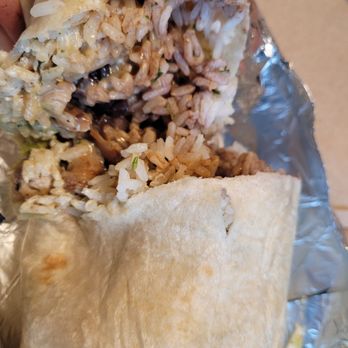 QDOBA Mexican Eats - Chicken Burrito - Fast Food Near Me - Pembroke Pines, Florida