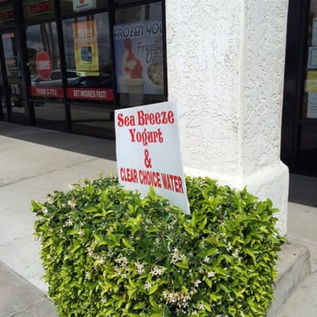 Water Store - There's a sign on the bush in case you missed the one above. - Ice Cream & Frozen Yogurt Near Me - El Cajon, California