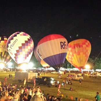 Plano Balloon Festival - Ballon Glow - countdown and then fire up the balloons for an evening glow. - Festivals Near Me - Plano, Texas Plano Balloon Festival - Ballon Glow - countdown and then fire up the balloons for an evening glow. - Festivals Near Me - Plano, Texas