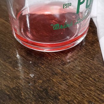 Tipsy Putt - Empty glass of blood orange cider.... so good! - Pubs Near Me - Sacramento, California
