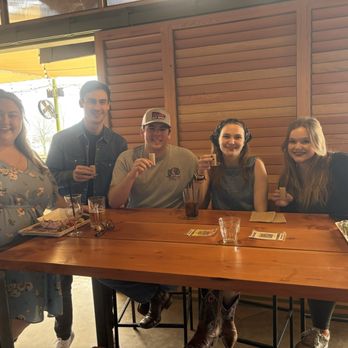 Old Gregg Brewing Company - us with our baileys in a shoe. - Beer Bar Near Me - Pflugerville, Texas Old Gregg Brewing Company - us with our baileys in a shoe. - Beer Bar Near Me - Pflugerville, Texas