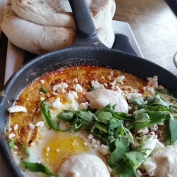 Eatery A - Tomatoes and egg skillet, has an offical name.... any way amazing! - Mediterranean Near Me - Des Moines, Iowa Eatery A - Tomatoes and egg skillet, has an offical name.... any way amazing! - Mediterranean Near Me - Des Moines, Iowa