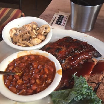 Bobby Q - Beef brisket, baby-back ribs, ranch beans, mushrooms and onions - Barbeque Near Me - Phoenix, Arizona