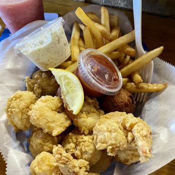 The Blue Gator - 10 PC Fried Shrimp Basket - Seafood Near Me - Dunnellon, Florida The Blue Gator - 10 PC Fried Shrimp Basket - Seafood Near Me - Dunnellon, Florida